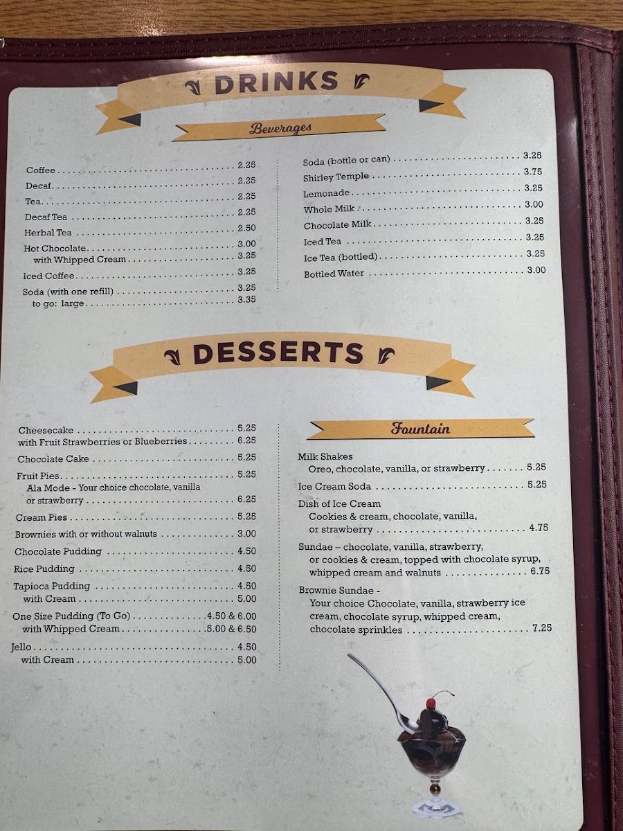 Kerhonkson Diner Menu - Image 6